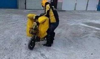 外卖小哥回应下雪天点外卖